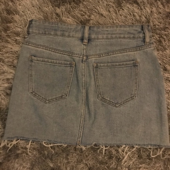 PacSun Denim Light Blue Skirt - Picture 2 of 4